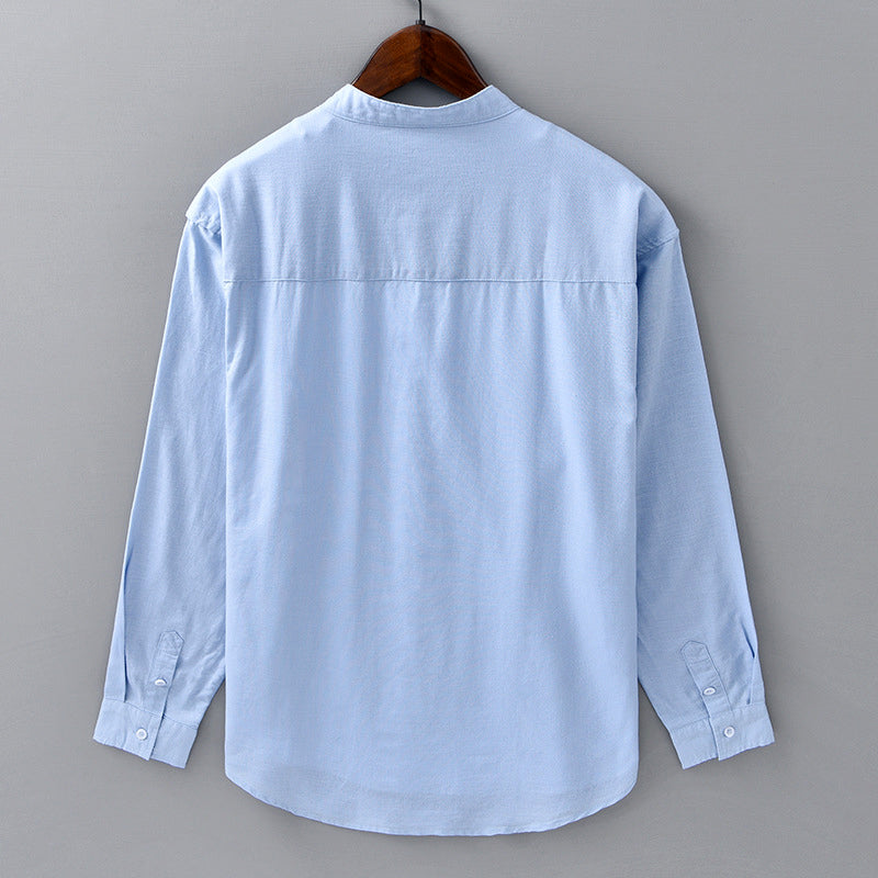 Theodore Willow Casual Linen Shirt Ash & Harbor