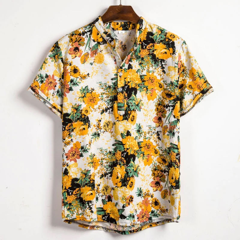 Theodore Willow Coastal Bliss Shirt Ash & Harbor