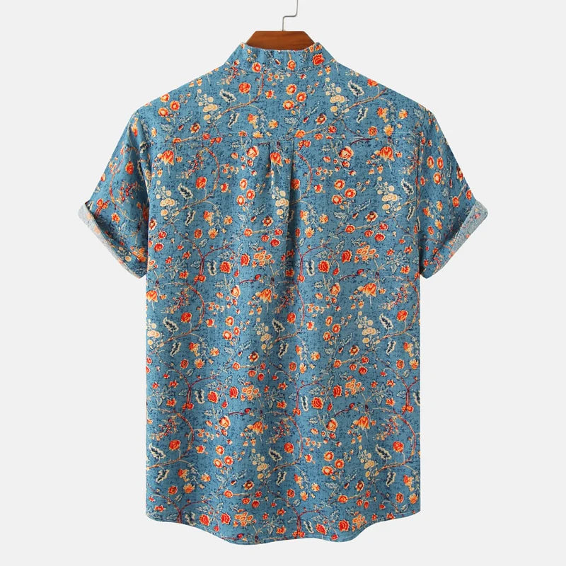 Theodore Willow Coastal Bliss Shirt Ash & Harbor