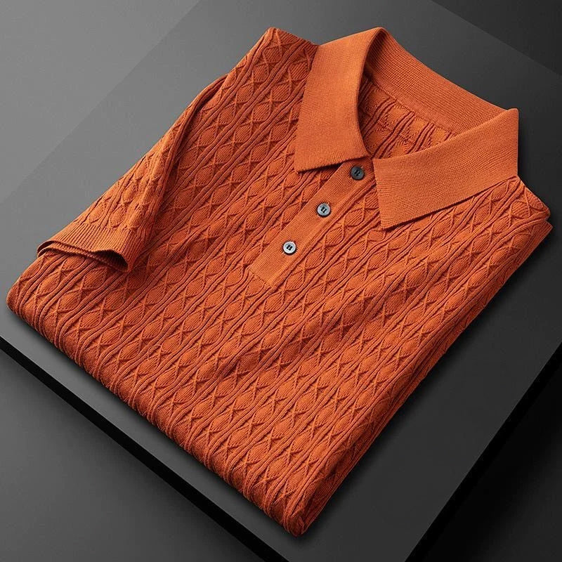 Theodore Willow Elegance Polo Shirt Ash & Harbor