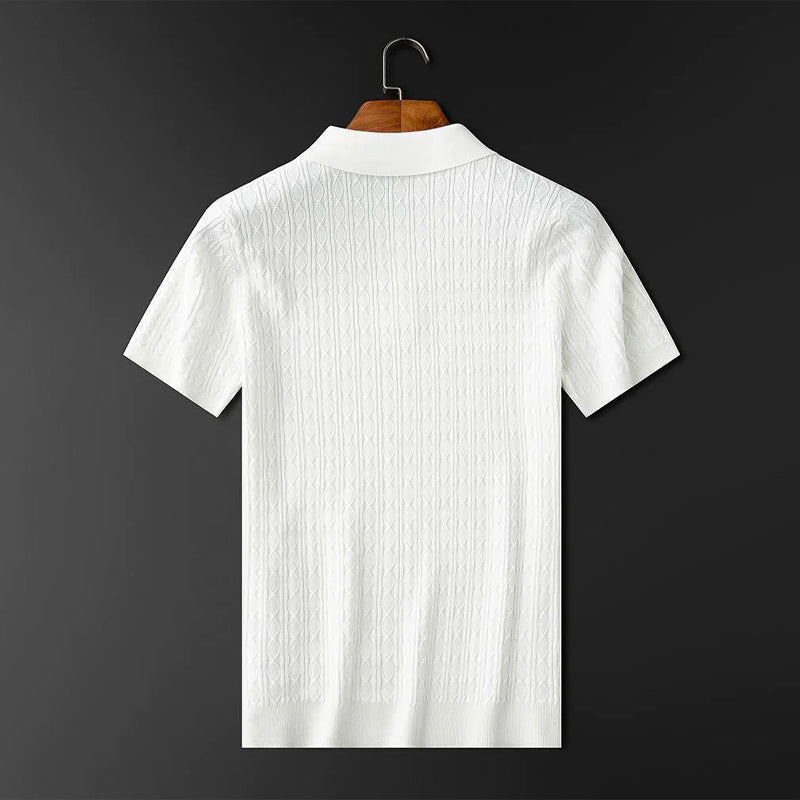 Theodore Willow Elegance Polo Shirt Ash & Harbor