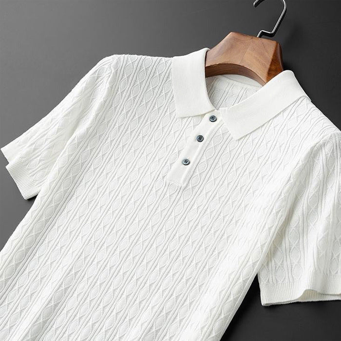 Theodore Willow Elegance Polo Shirt Ash & Harbor