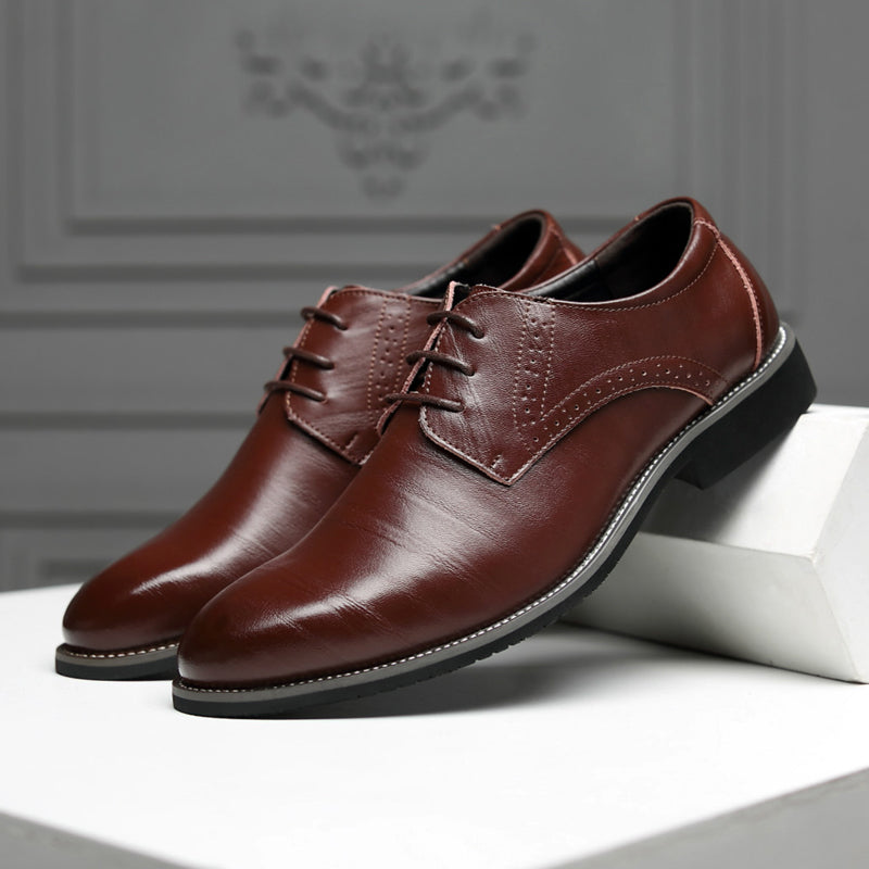 Theodore Willow Leather Dress Shoes Ash & Harbor