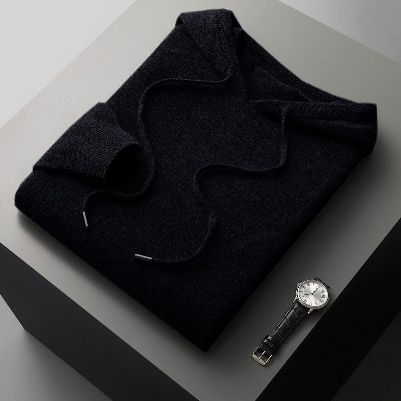 Theodore Willow Premium Merino Hoodie Ash & Harbor