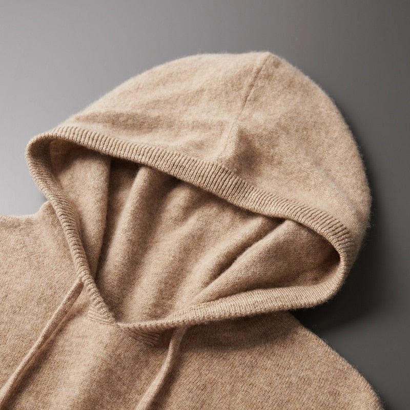 Theodore Willow Premium Merino Hoodie Ash & Harbor
