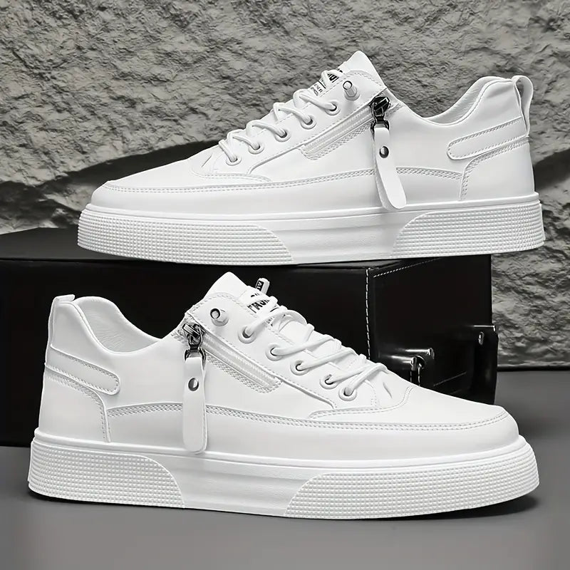 Weston Premium Leather Sneakers Ash & Harbor