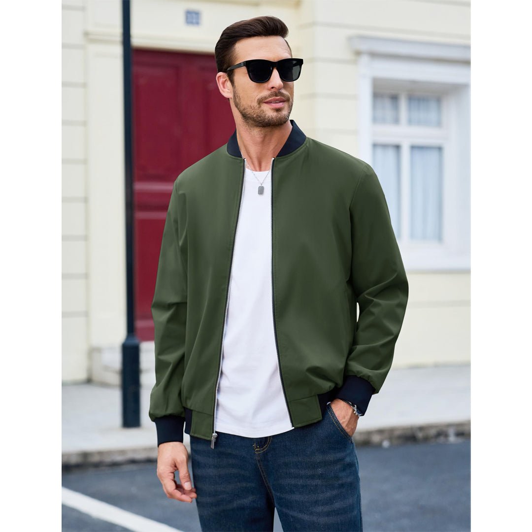 Vintage Bomber Flight Jacket Spring & Fall
