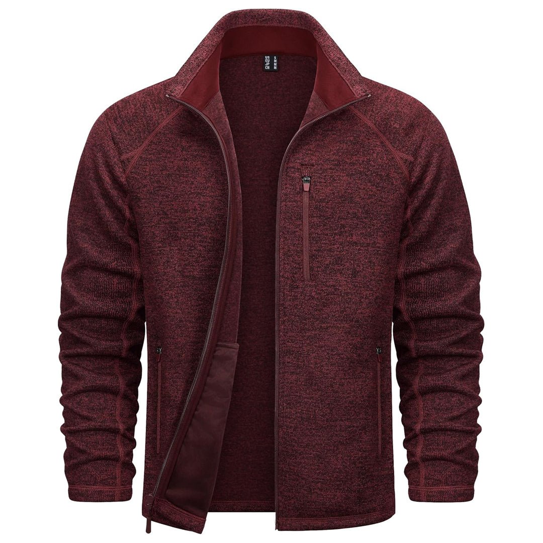 Fleece Jacket Full Zip Casual Outdoor Wear