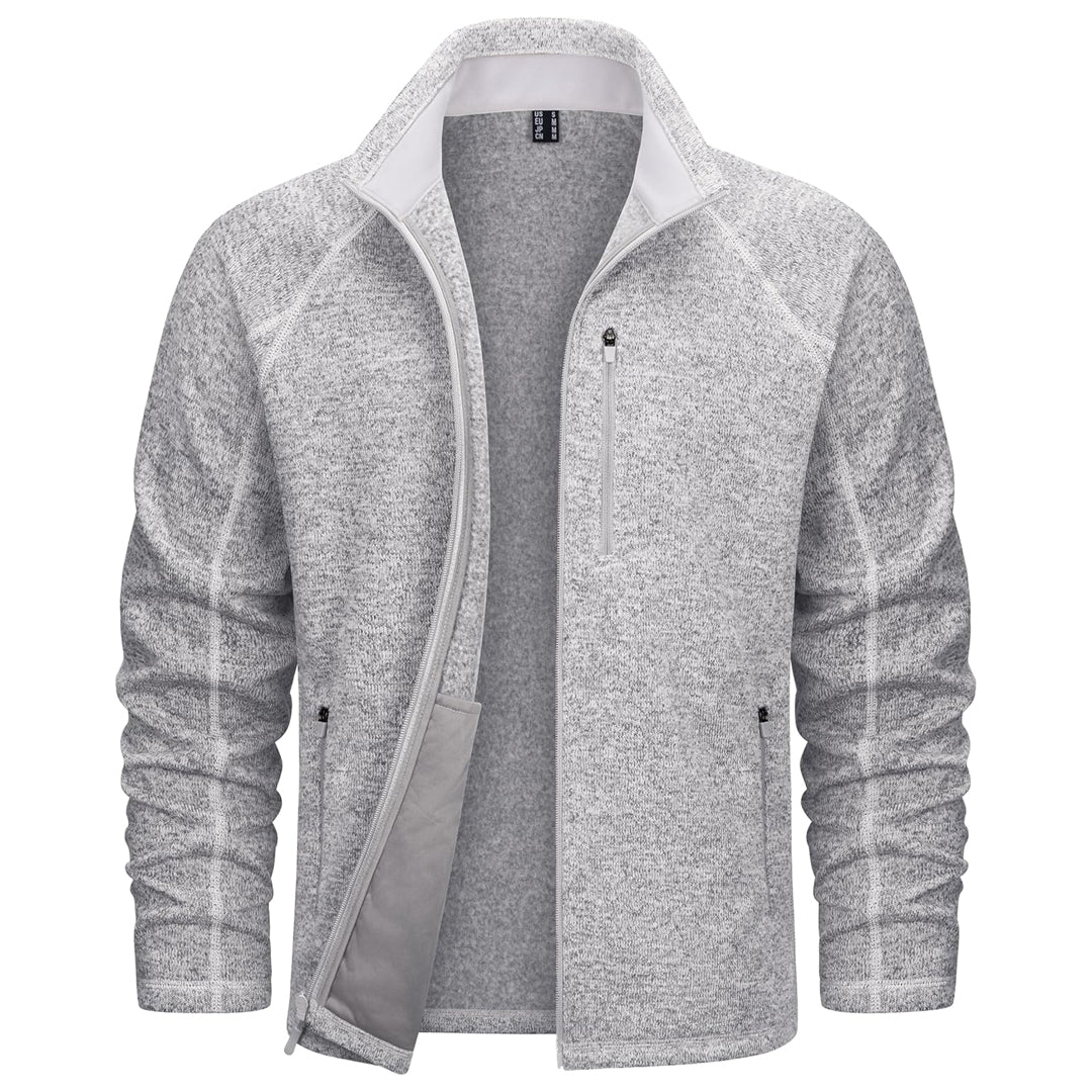 Fleece Jacket Full Zip Casual Outdoor Wear
