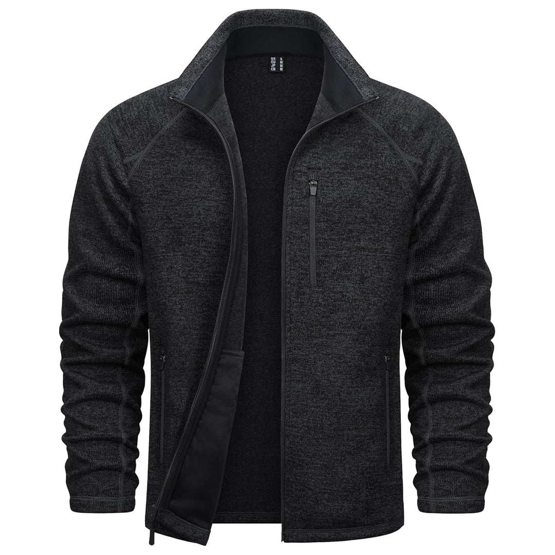 Fleece Jacket Full Zip Casual Outdoor Wear