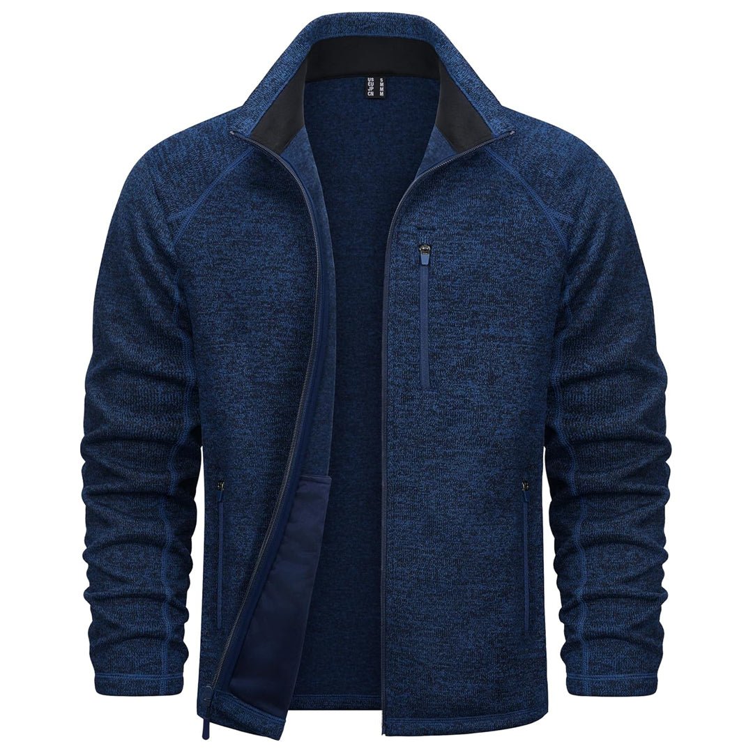 Fleece Jacket Full Zip Casual Outdoor Wear