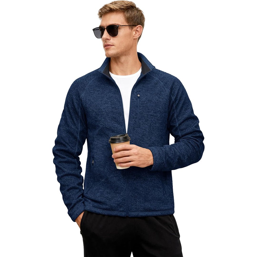 Fleece Jacket Full Zip Casual Outdoor Wear