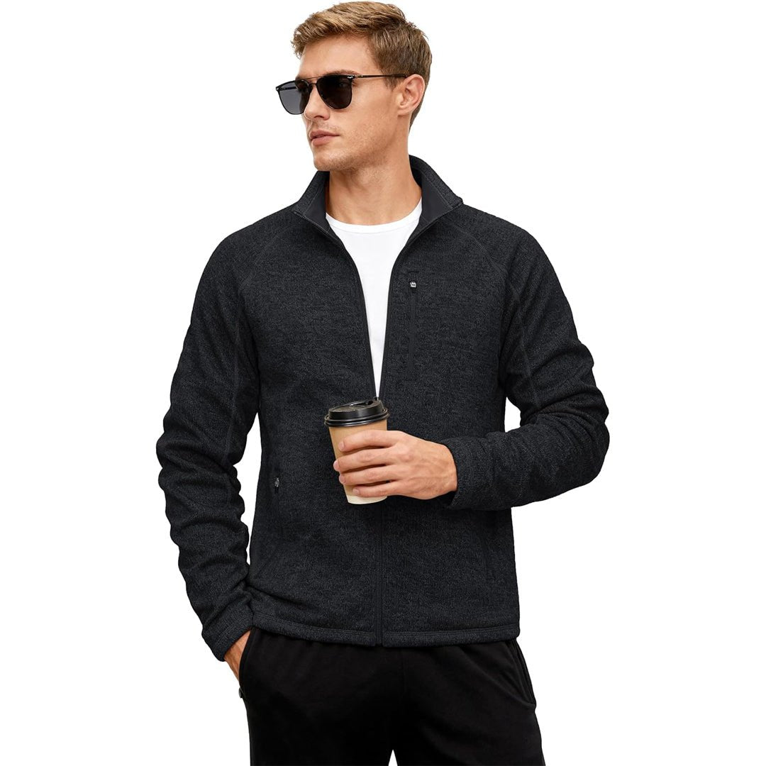 Fleece Jacket Full Zip Casual Outdoor Wear