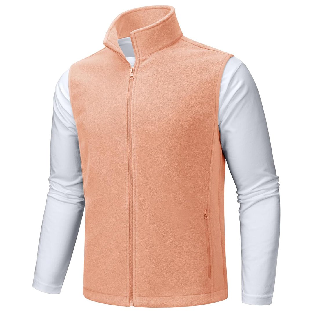 Fleece Vest Sleeveless Outdoor Hiking Jacket