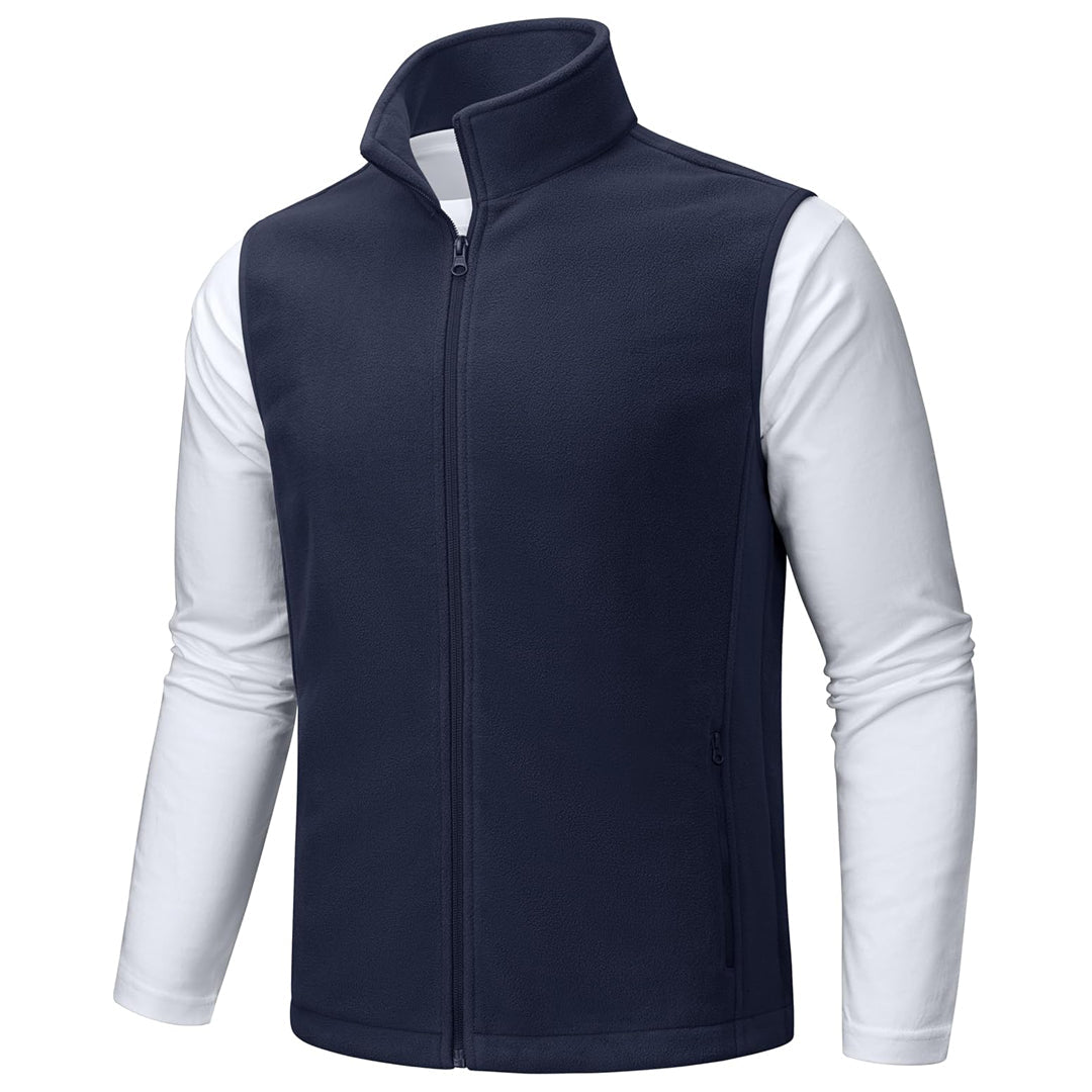 Fleece Vest Sleeveless Outdoor Hiking Jacket