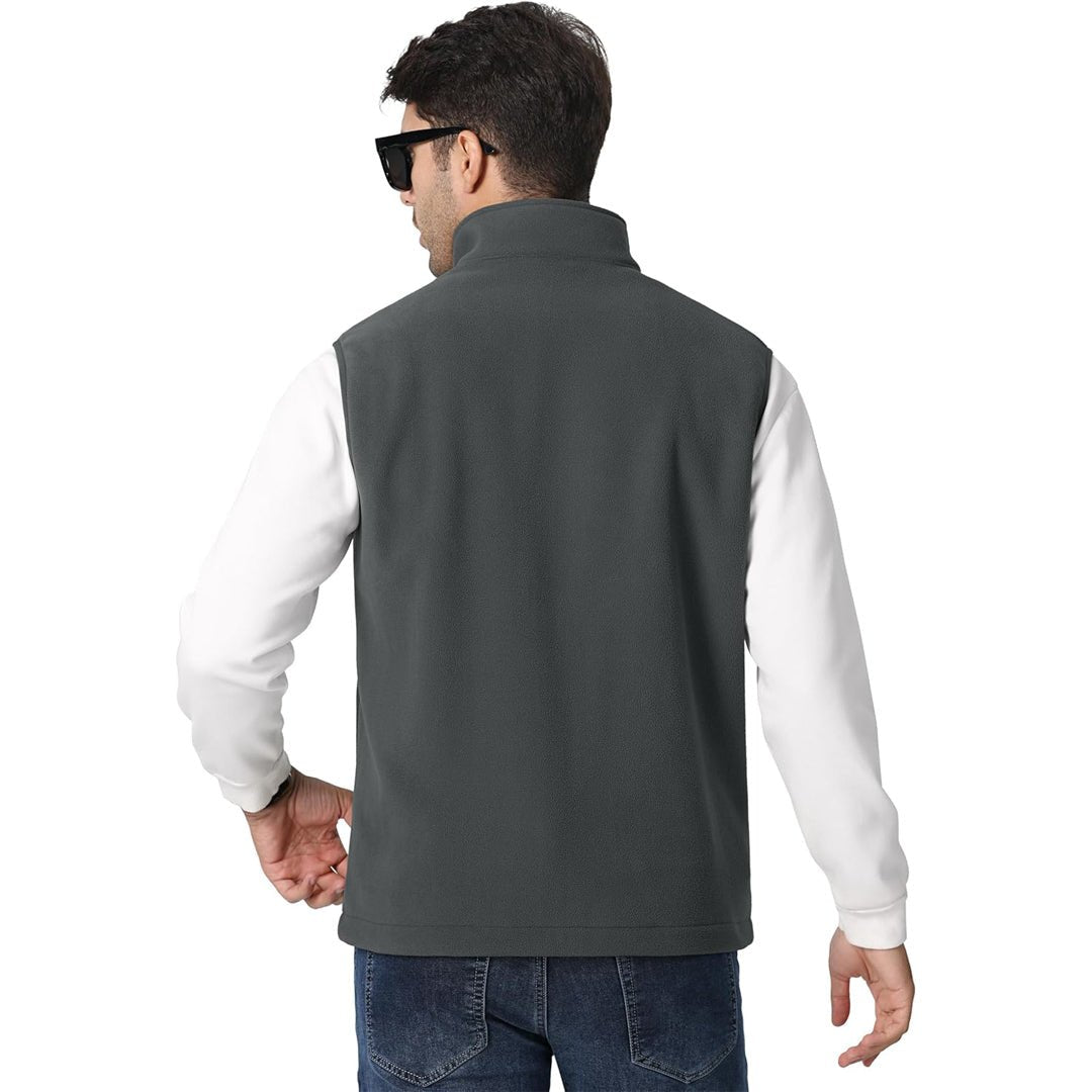 Fleece Vest Sleeveless Outdoor Hiking Jacket