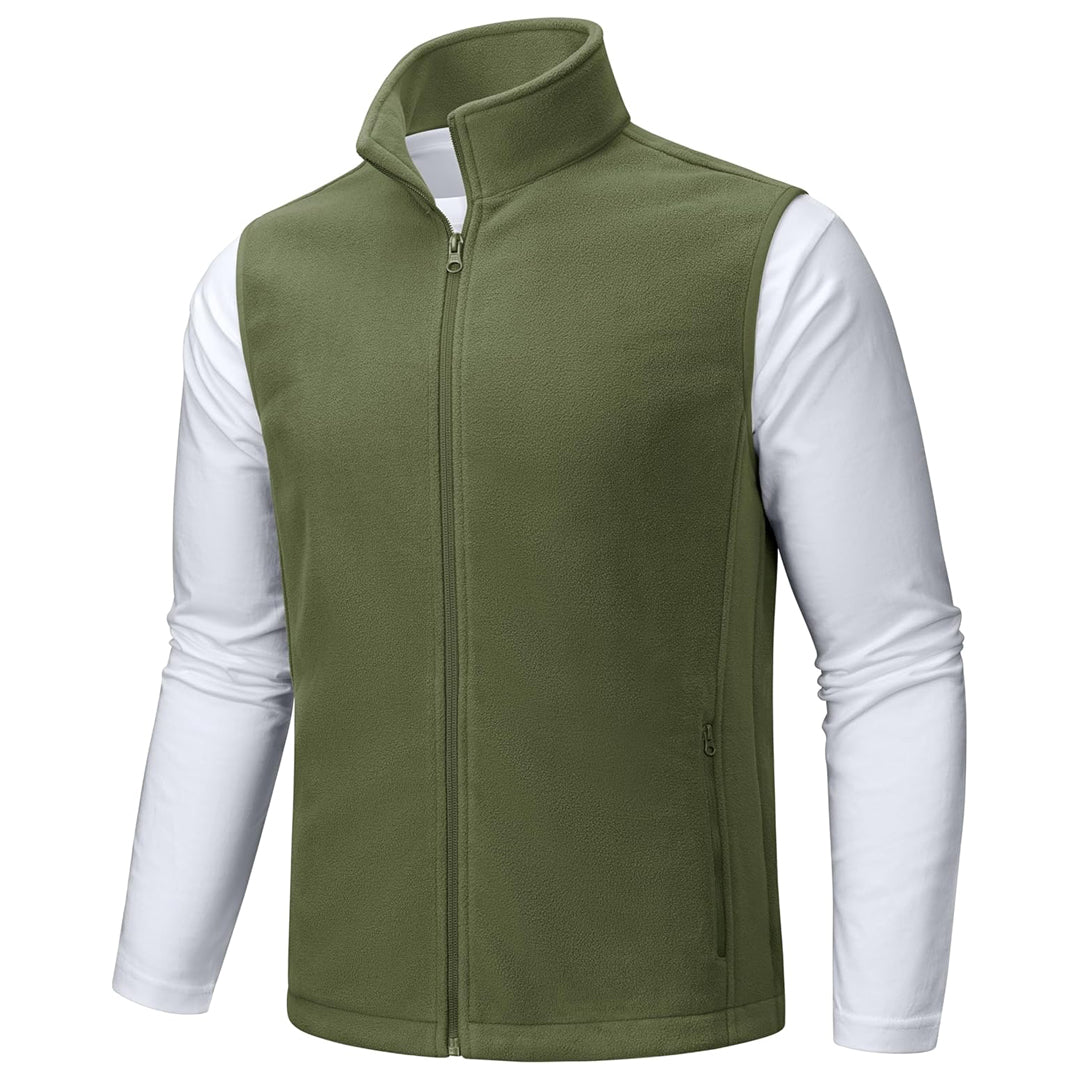 Fleece Vest Sleeveless Outdoor Hiking Jacket