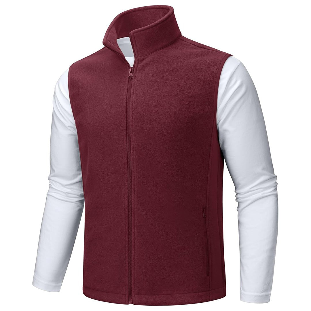 Fleece Vest Sleeveless Outdoor Hiking Jacket