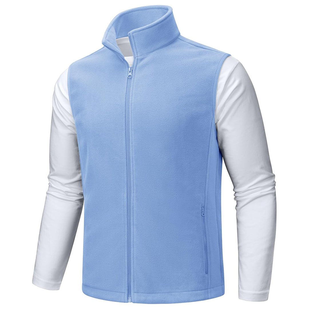 Fleece Vest Sleeveless Outdoor Hiking Jacket