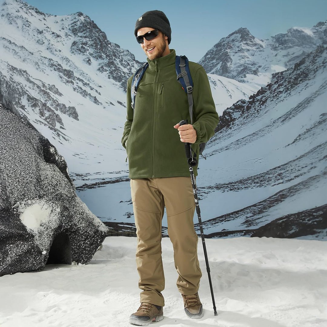 Lightweight Polar Fleece Jacket for Hiking