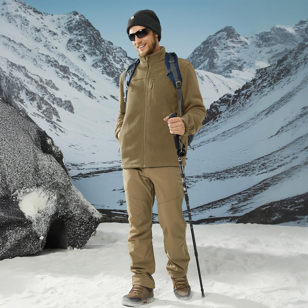 Lightweight Polar Fleece Jacket for Hiking