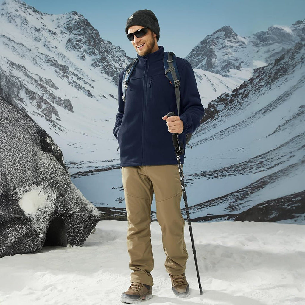 Lightweight Polar Fleece Jacket for Hiking