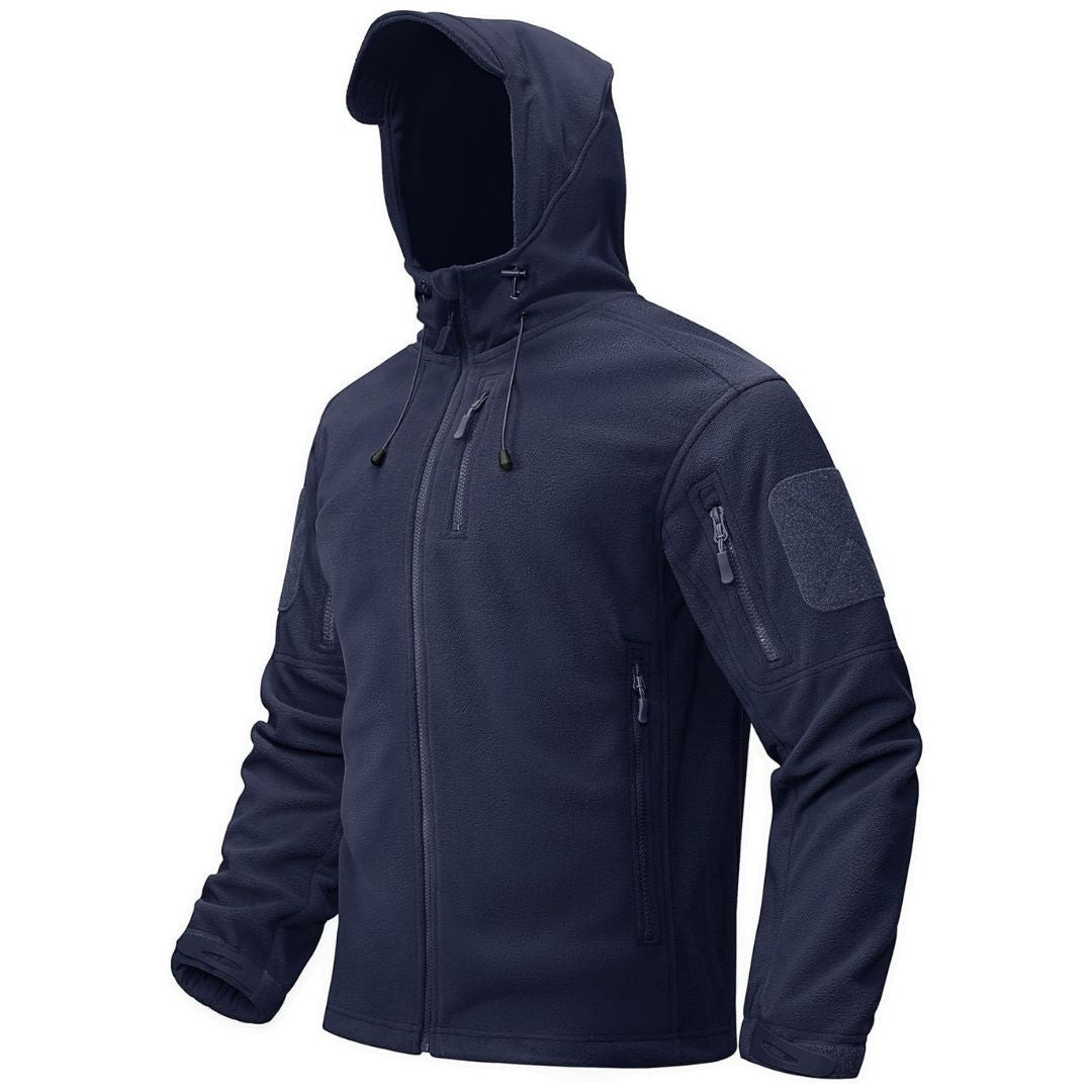 Men's Tactical Fleece Jacket Hoodie Winter Down Jackets
