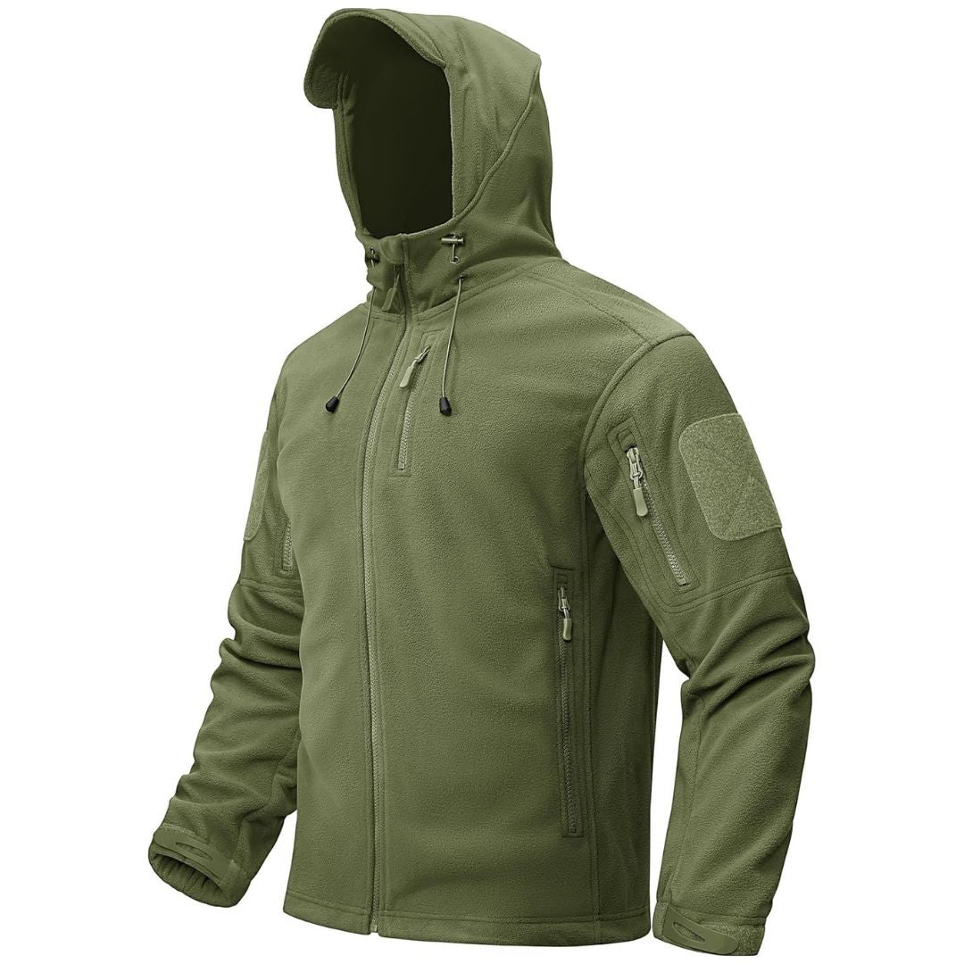 Men's Tactical Fleece Jacket Hoodie Winter Down Jackets