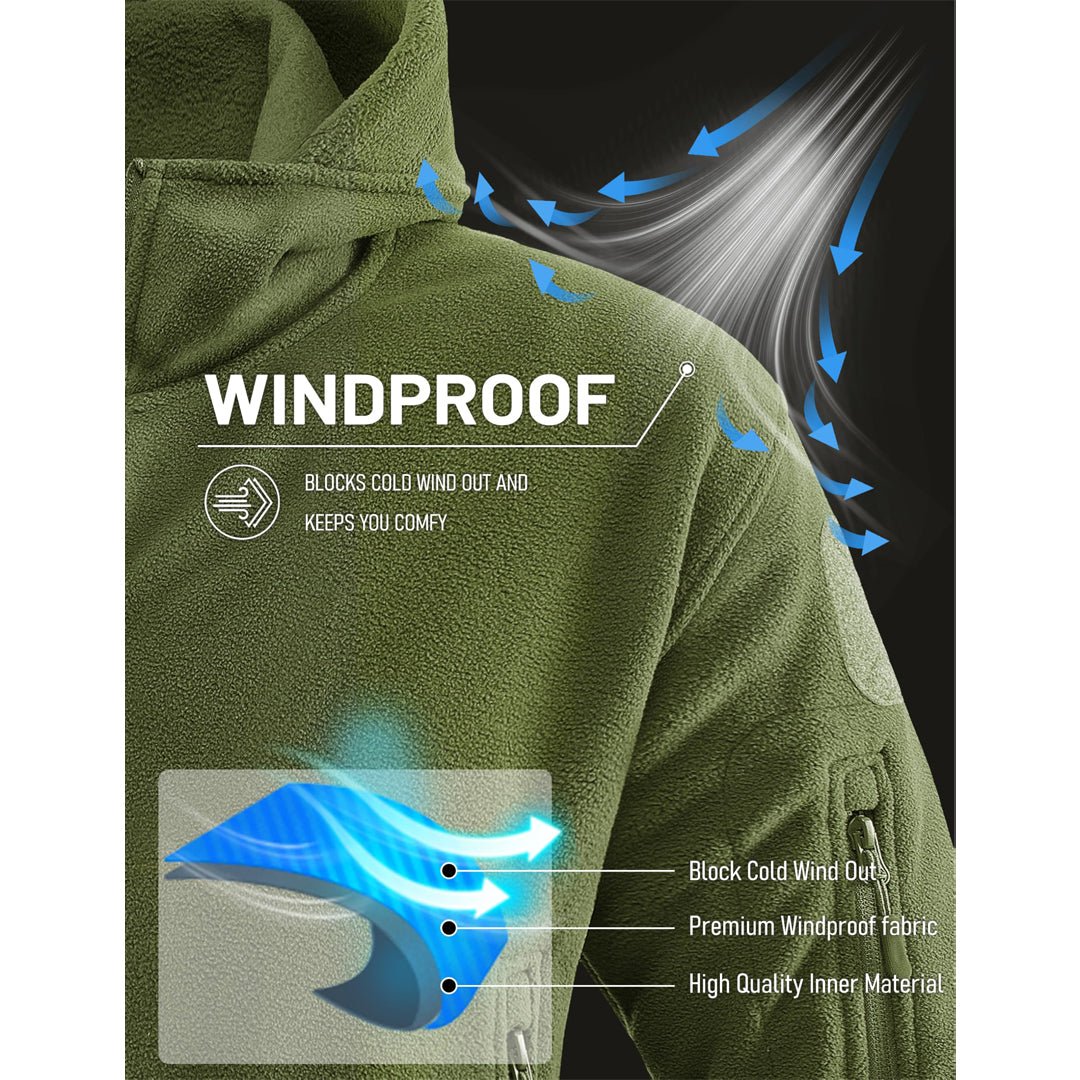 Men's Tactical Thermal Bomber Coats