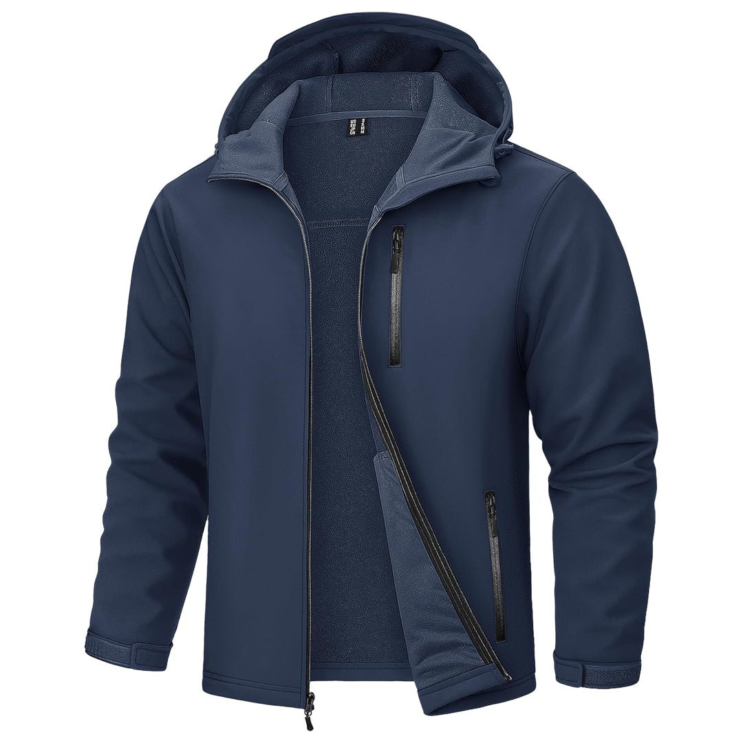 Waterproof Fleece Lined Softshell Outdoor Jacket