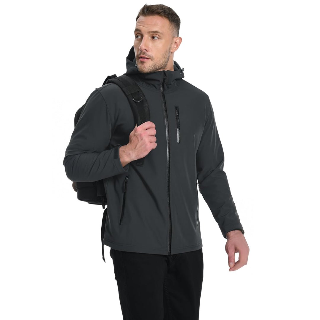 Waterproof Fleece Lined Softshell Outdoor Jacket