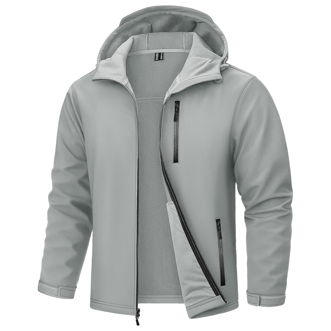 Waterproof Fleece Lined Softshell Outdoor Jacket