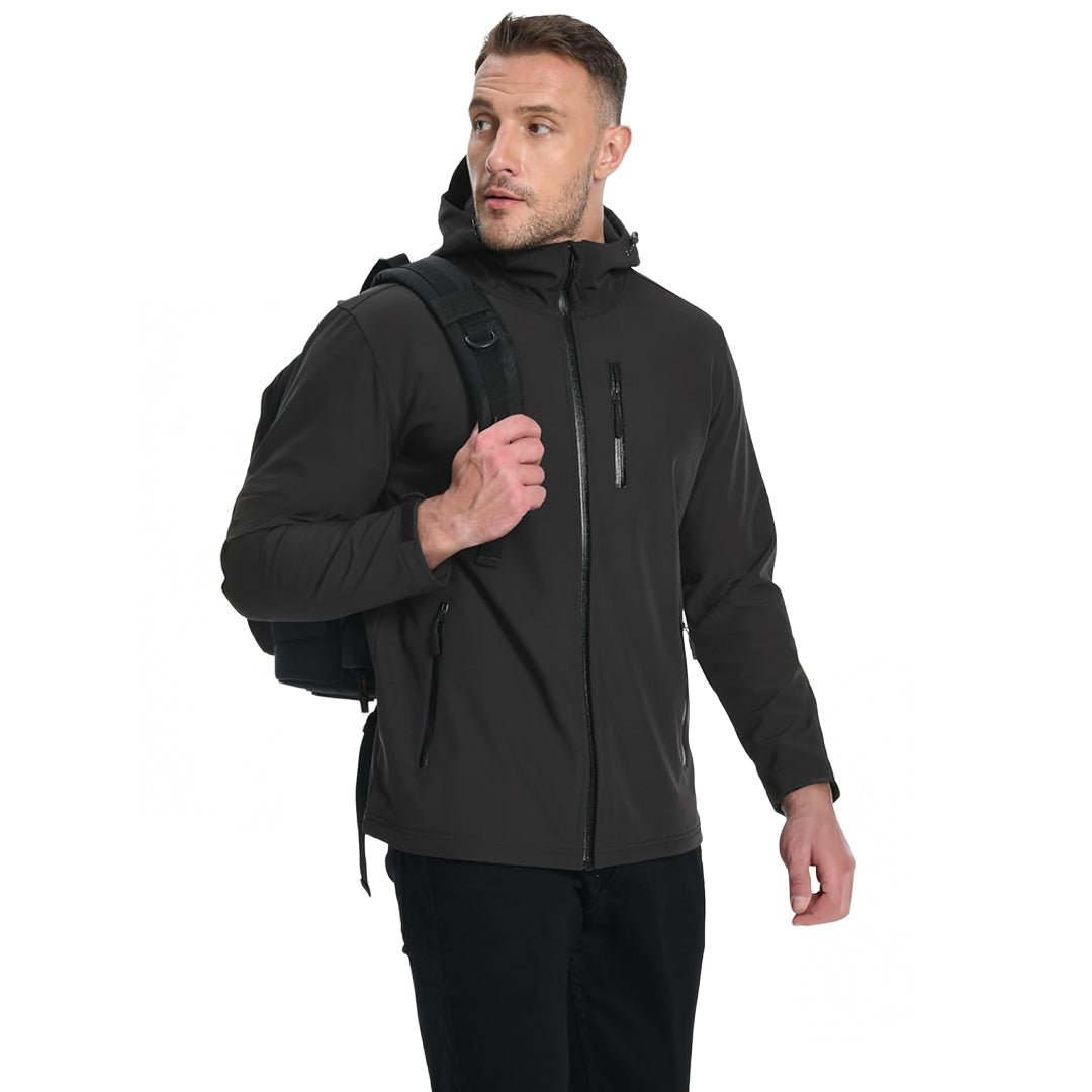Waterproof Fleece Lined Softshell Outdoor Jacket
