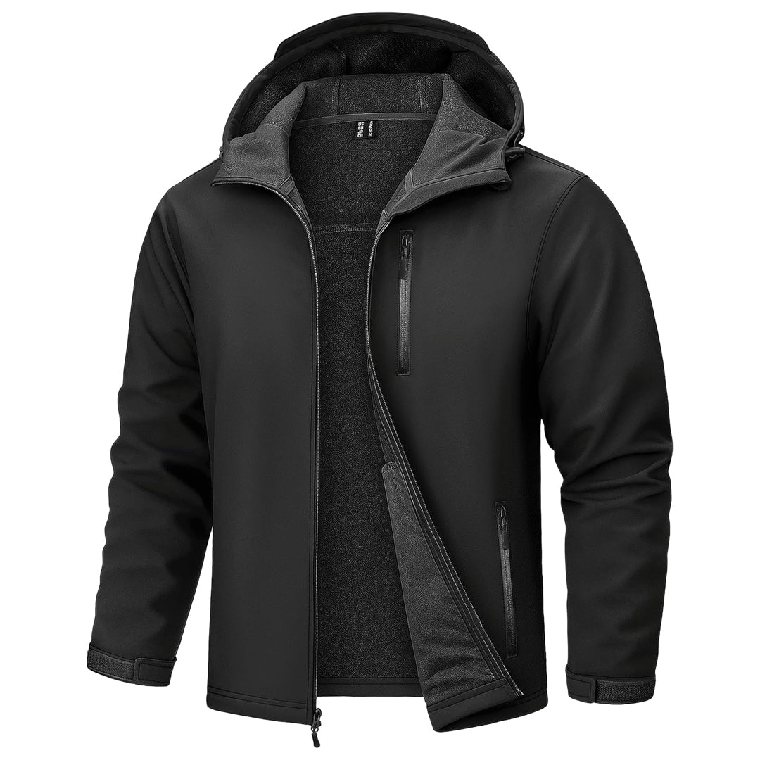 Waterproof Fleece Lined Softshell Outdoor Jacket