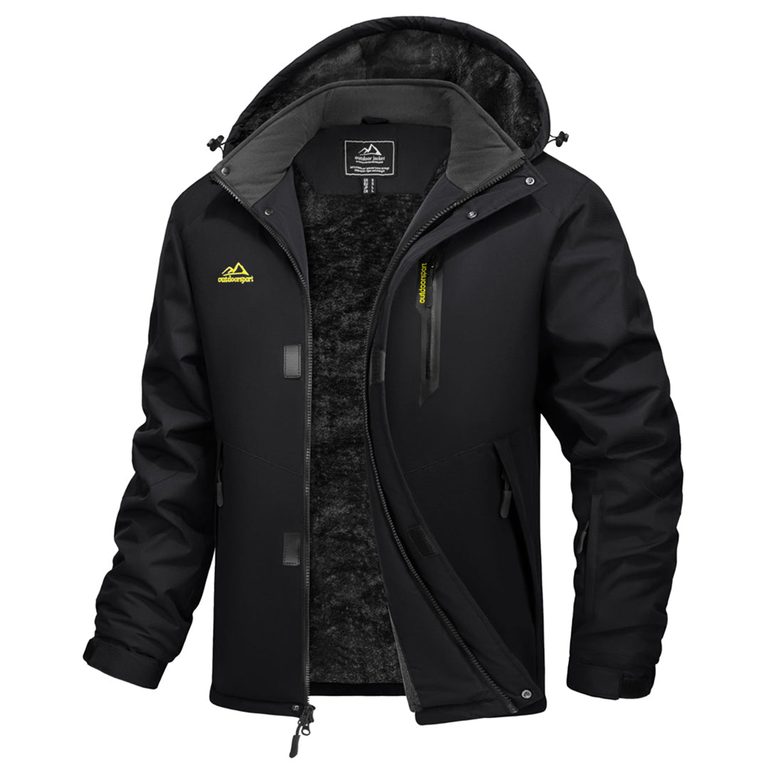 Waterproof Ski Parka Jacket Warm Fleece Lined