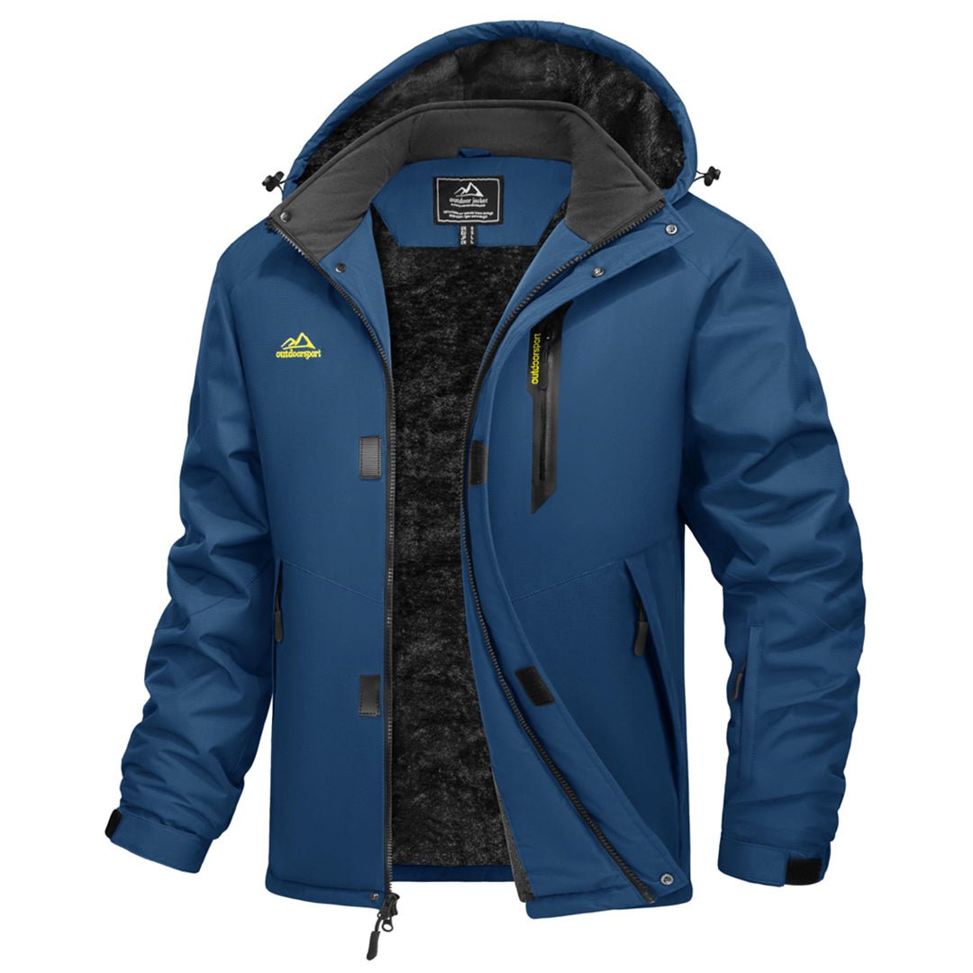 Waterproof Ski Parka Jacket Warm Fleece Lined