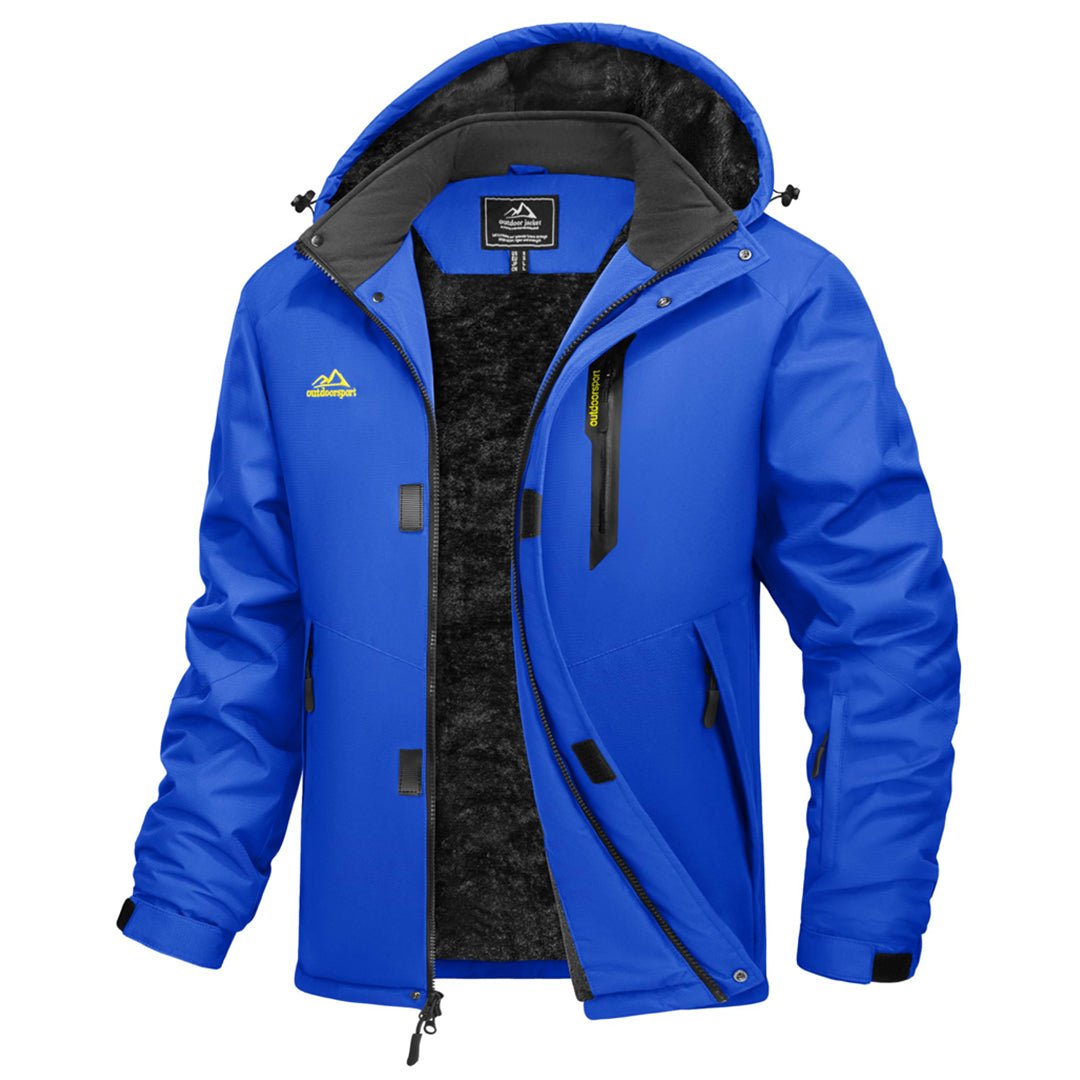 Waterproof Ski Parka Jacket Warm Fleece Lined