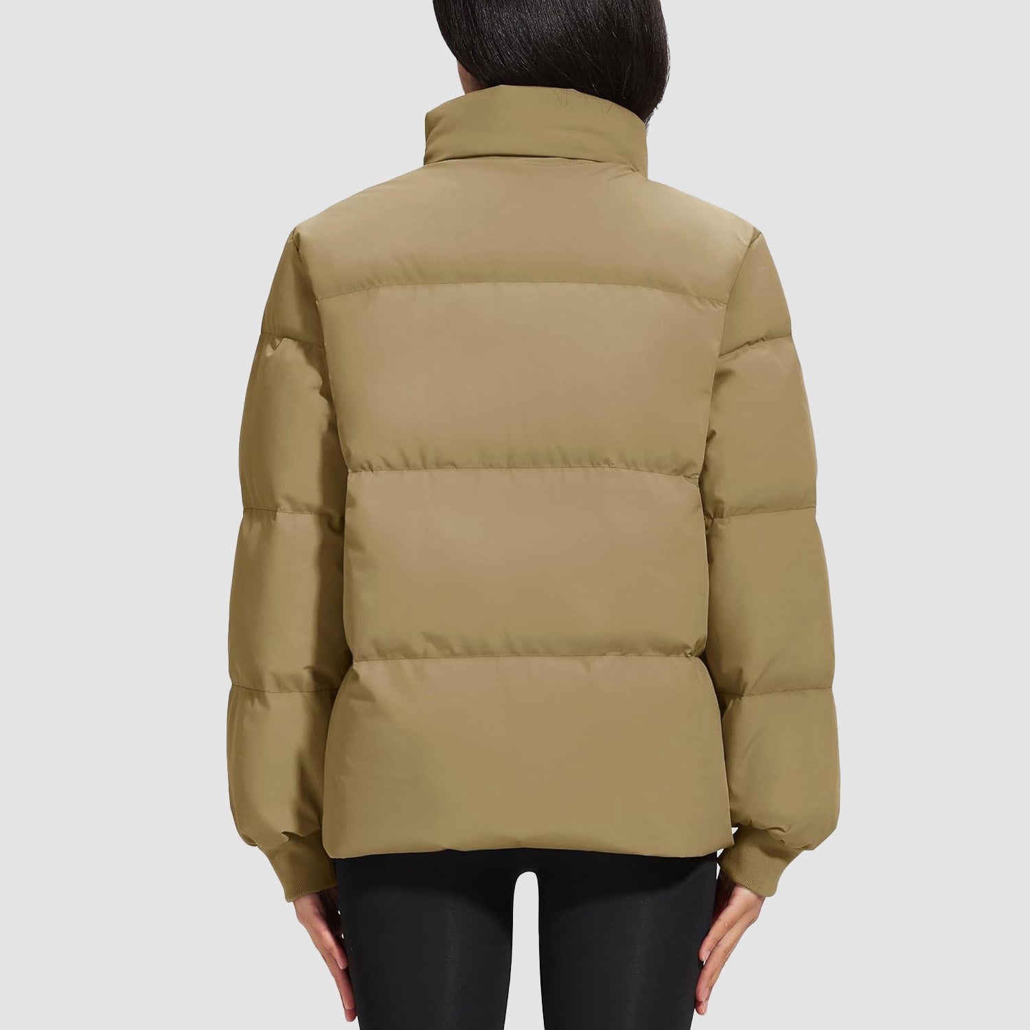 Women’s Quilted Down Jacket Warm Water Resistant Puffer Winter Coat